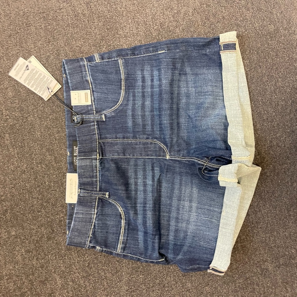 Judy Blue High Waist Denim Shorts - Blue